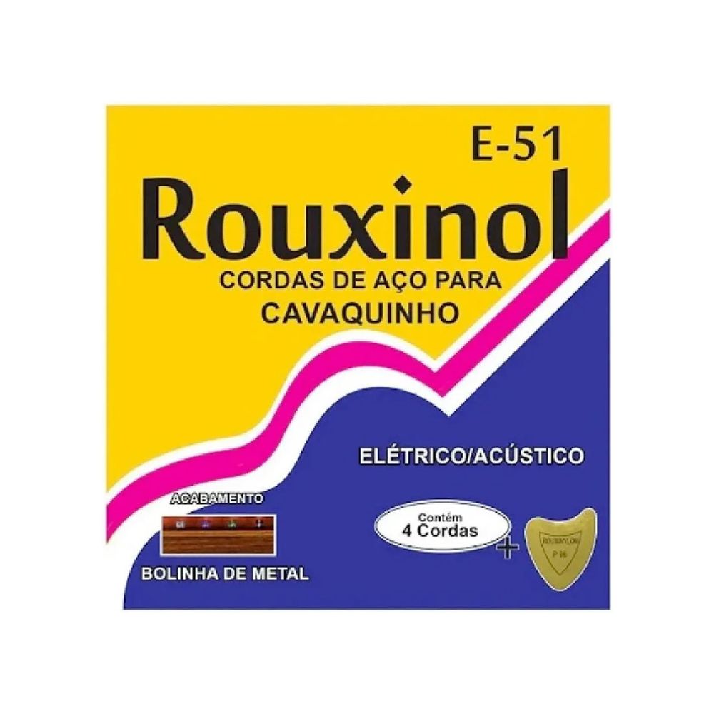 Encordoamento Rouxinol Cavaco E51