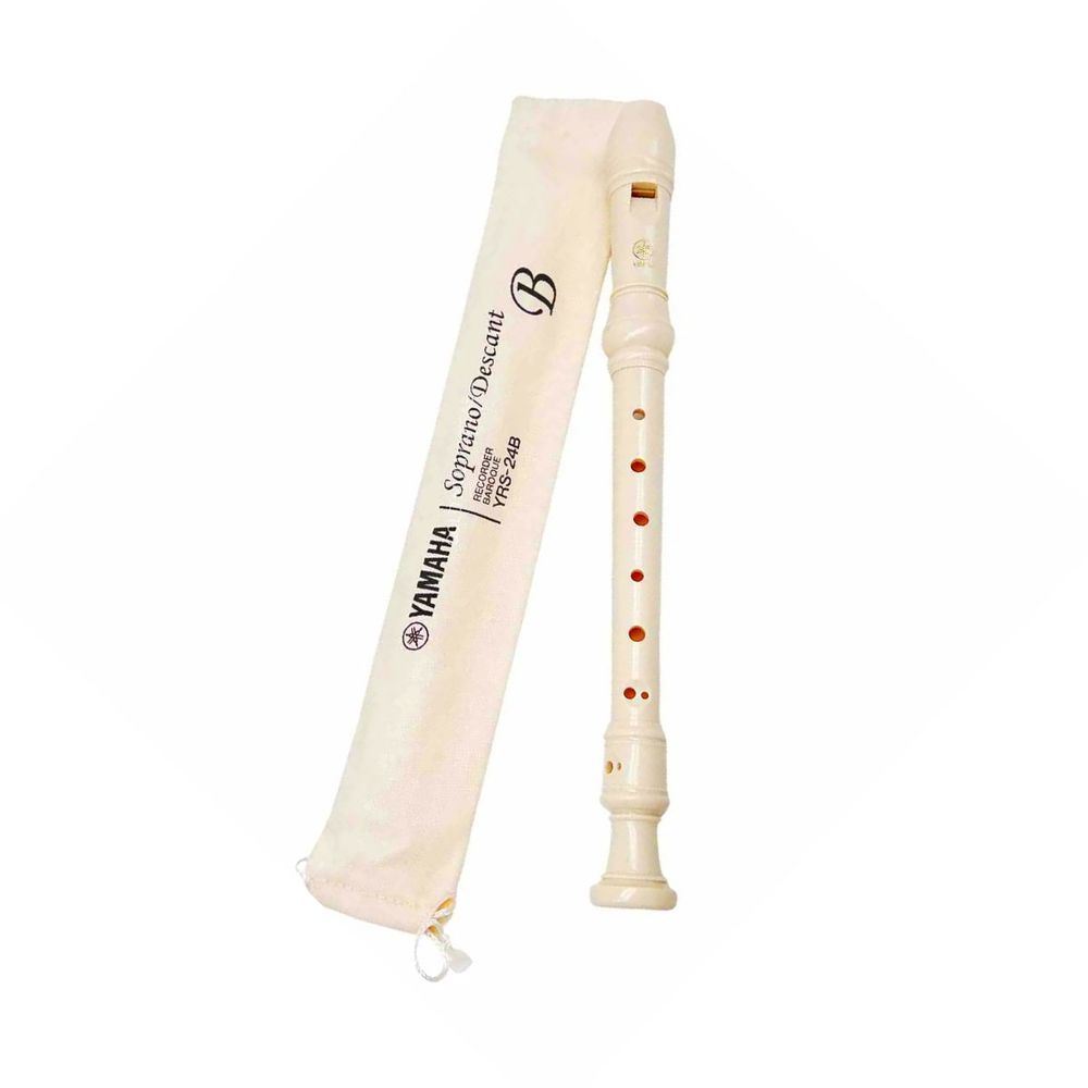 Flauta Yamaha Soprano Barroca YRS24B
