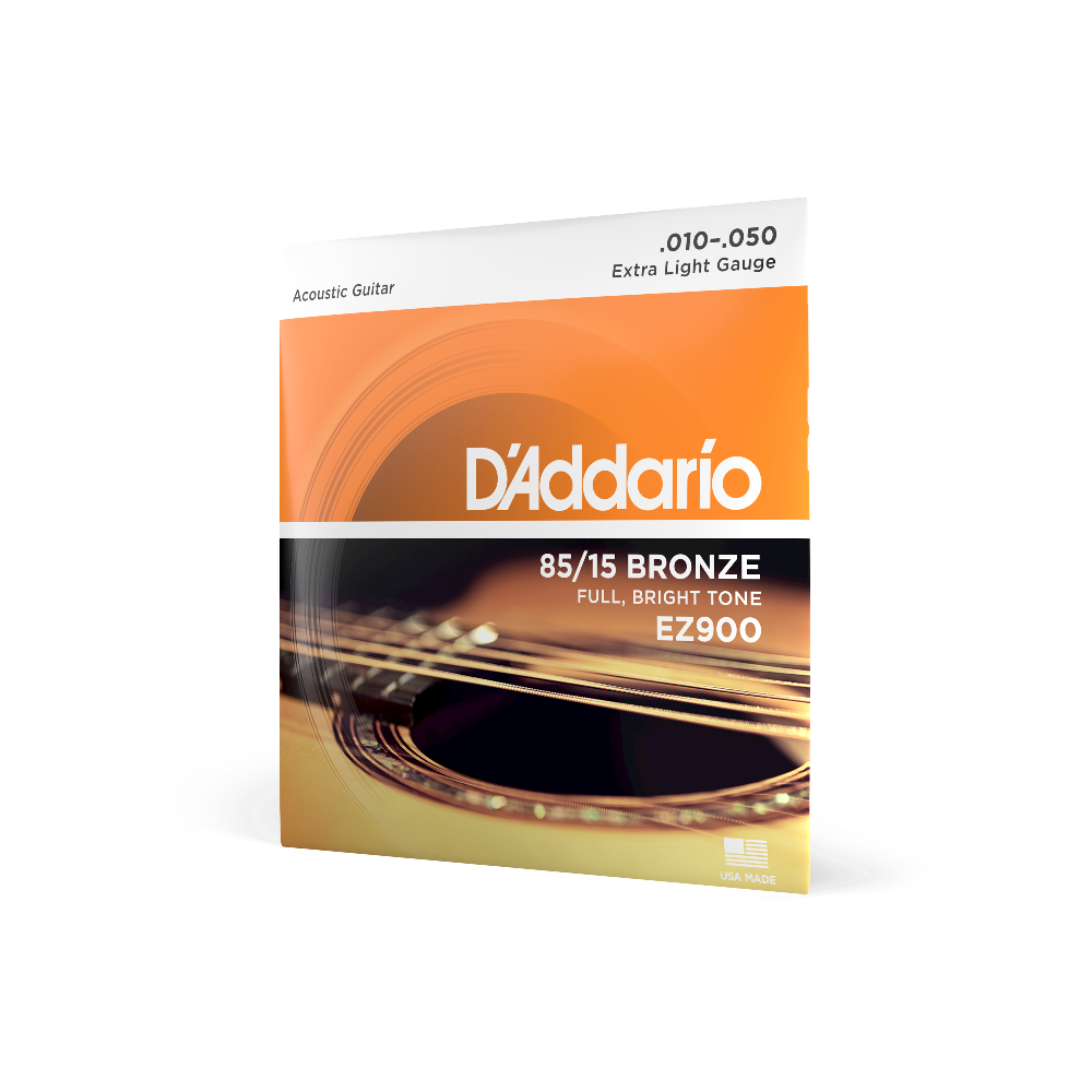 Encordoamento D'Addario EZ900 Violão Aço 010-050