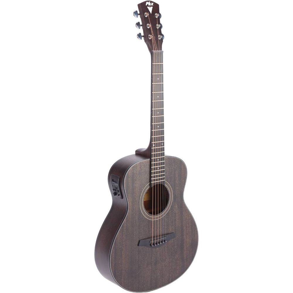 Violão PHX Traveller Aço Eletroacústico 36 BK Fosco