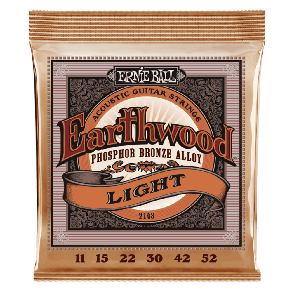 Encordoamento Ernie Ball Violão Aço 011 Earthwood