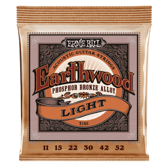 Encordoamento Ernie Ball Violão Aço 011 Earthwood