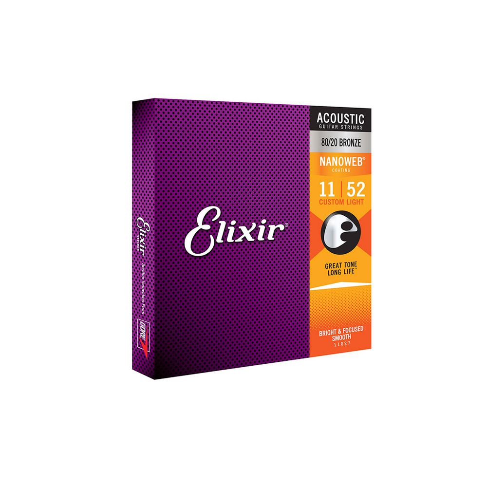 Encordoamento Elixir Violão Aço 011 11027