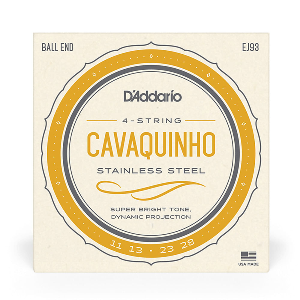 Encordoamento D'Addario Cavaco EJ93