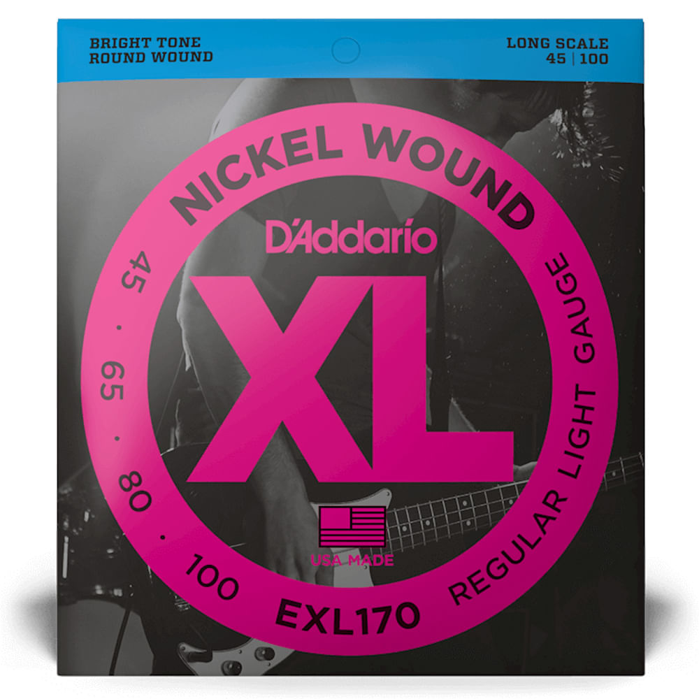 Encordoamento D'Addario Baixo 4C EXL170-4 045