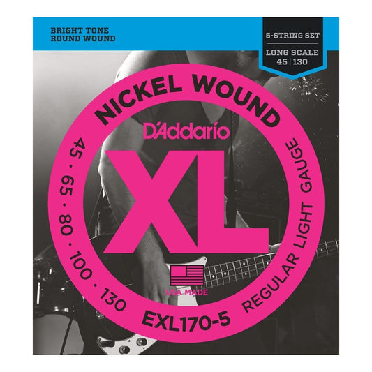 Encordoamento D'Addario Baixo 5C EXL170-5 045
