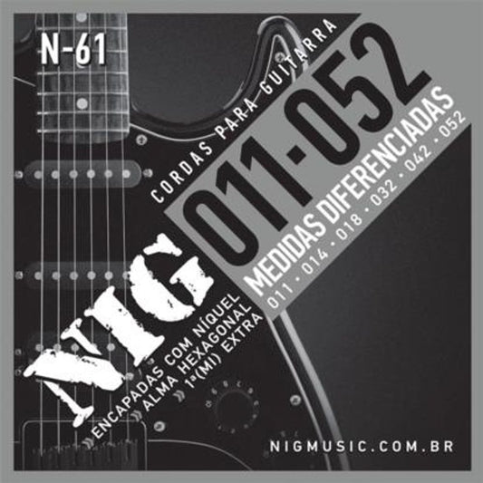 Encordoamento NIG Guitarra 011 N61