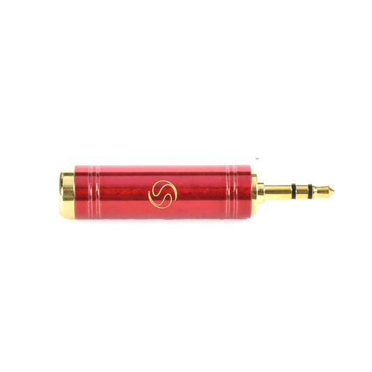 Adaptador Santo Angelo P2/P10 Estéreo Ouro Vermelho