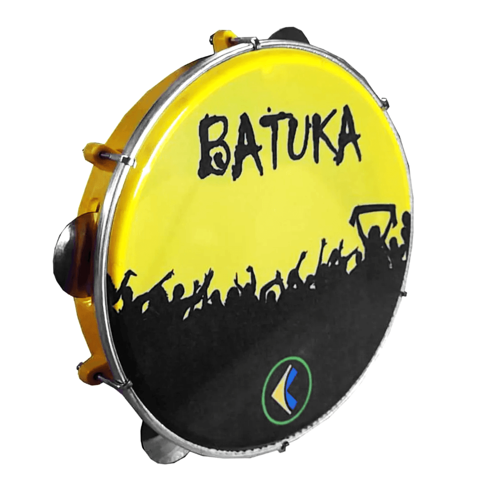 Pandeiro Luen 10 ABS Leitosa Batuka