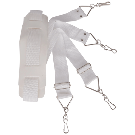 Talabarte Luen 2 Ganchos Branco