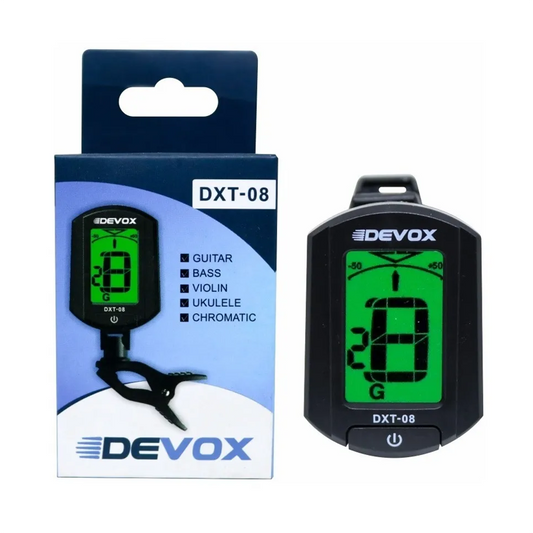 Afinador Cromático Devox DXT-08 Clip