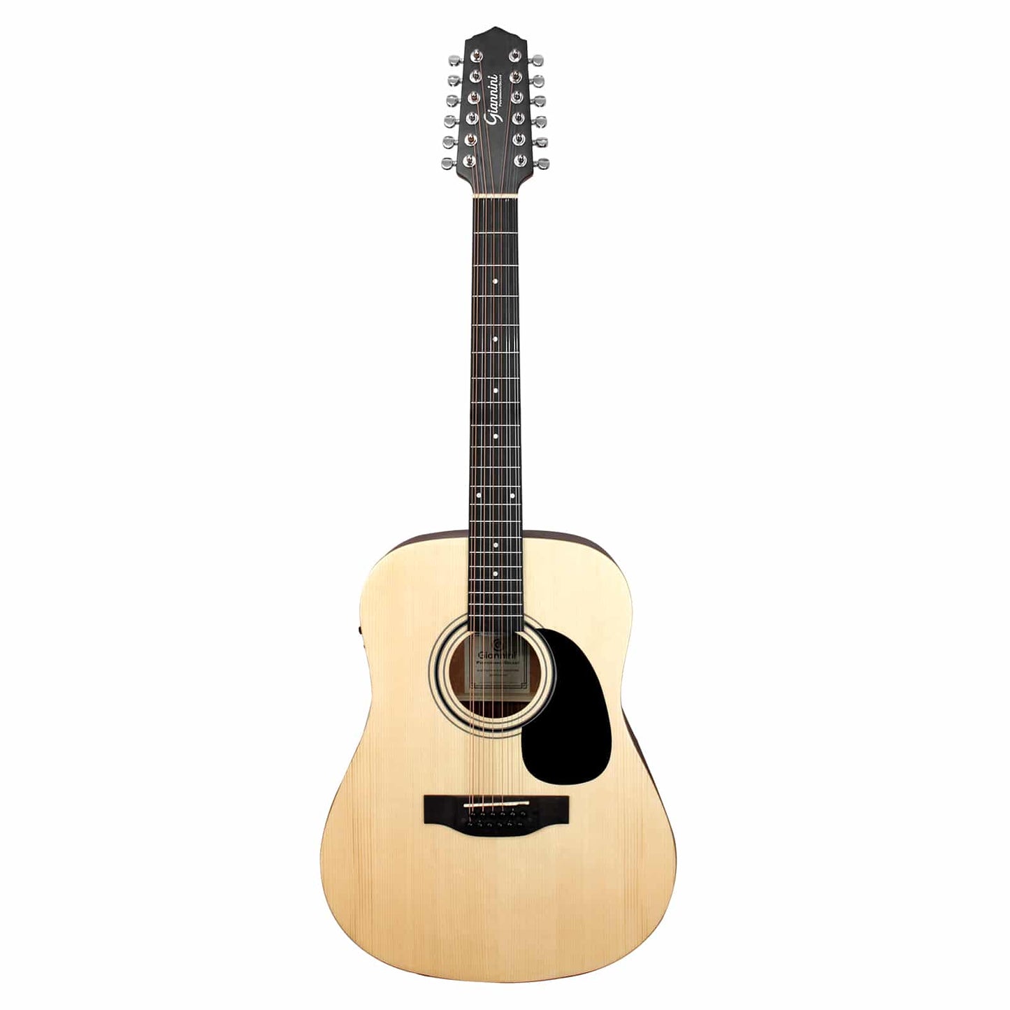 Violão Giannini Performance Deluxe D12 DLX EQ 12 Cordas Natural Satin