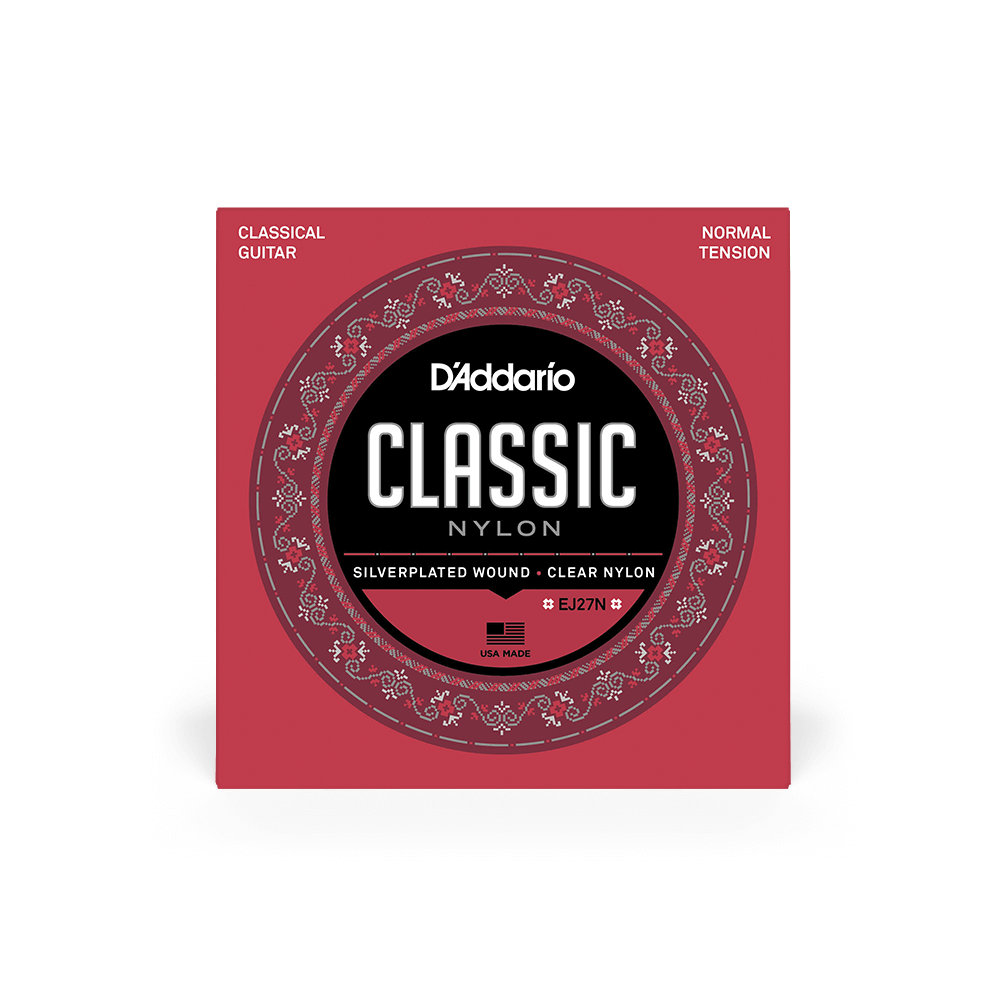 Encordoamento D'Addario EJ27N Violão Náilon Tensão Normal