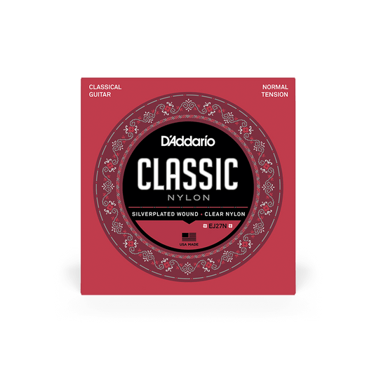 Encordoamento D'Addario EJ27N Violão Náilon Tensão Normal