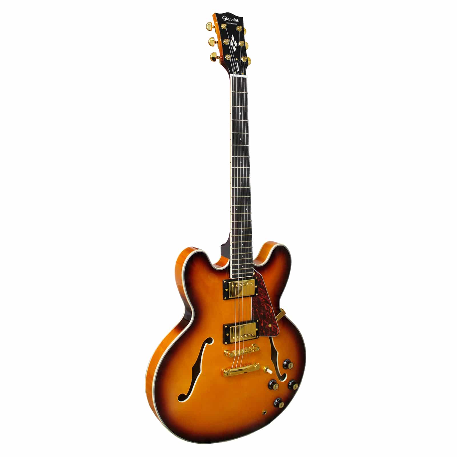 Guitarra Giannini Sonic Deluxe Diamond GAE06 DLX Violin Sunburst