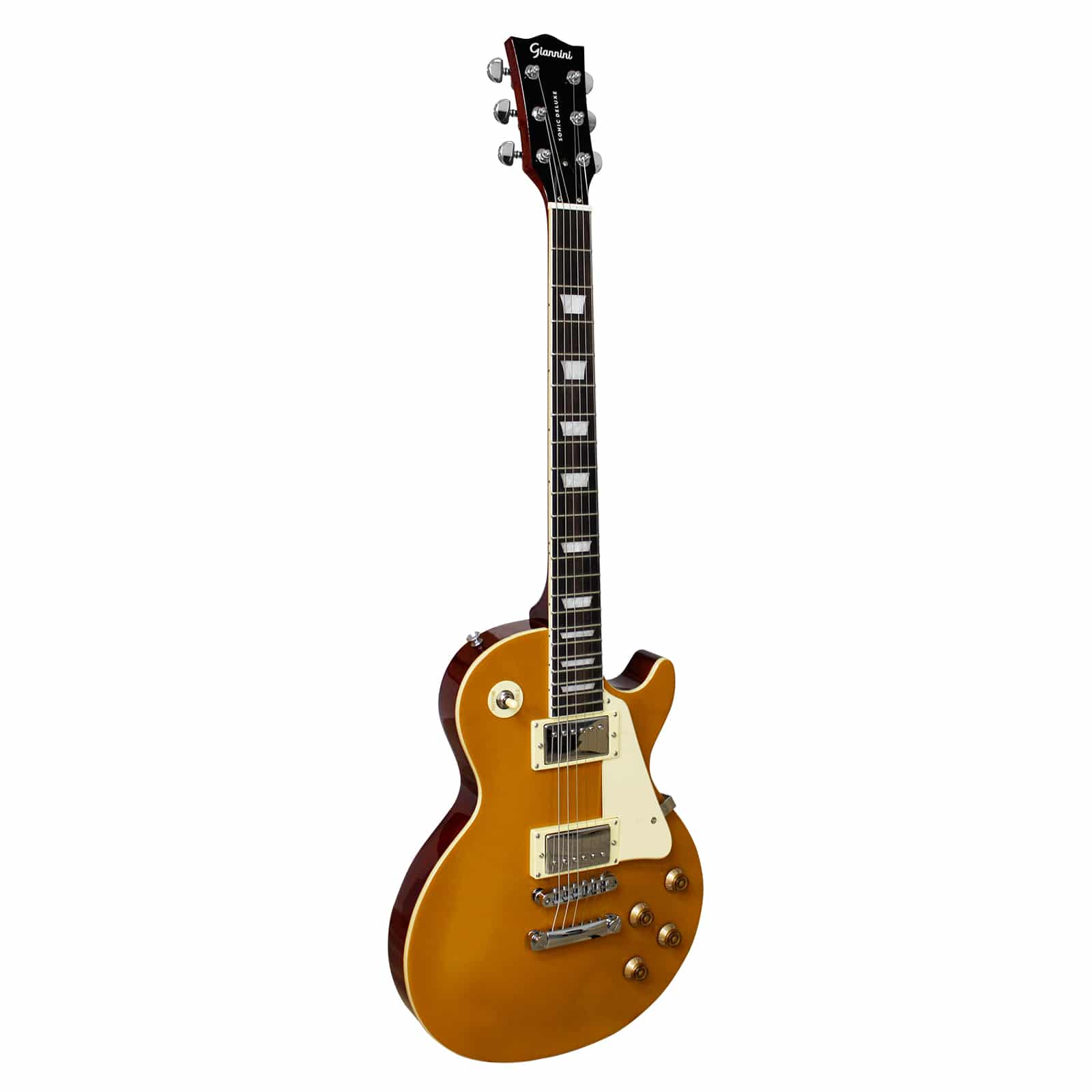 Guitarra Elétrica Giannini Sonic Deluxe GAE09 DLX GD (Gold Top)