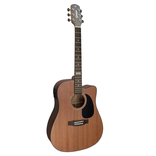 Violão Aço Eletroacústico Giannini Performance GF-1D CEQ Walnut Satin (WS)