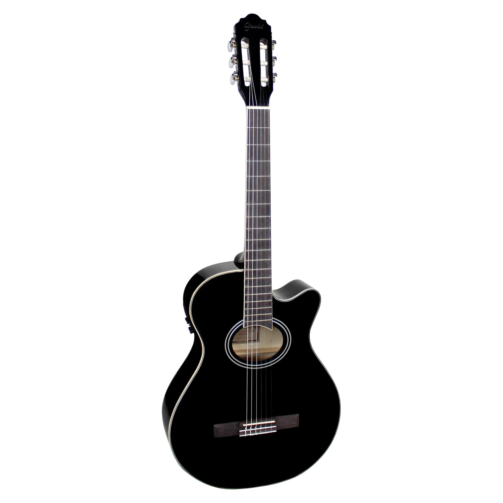 Violão Náilon Eletroacústico Giannini Performance GNF-1D CEQ Black (BK)