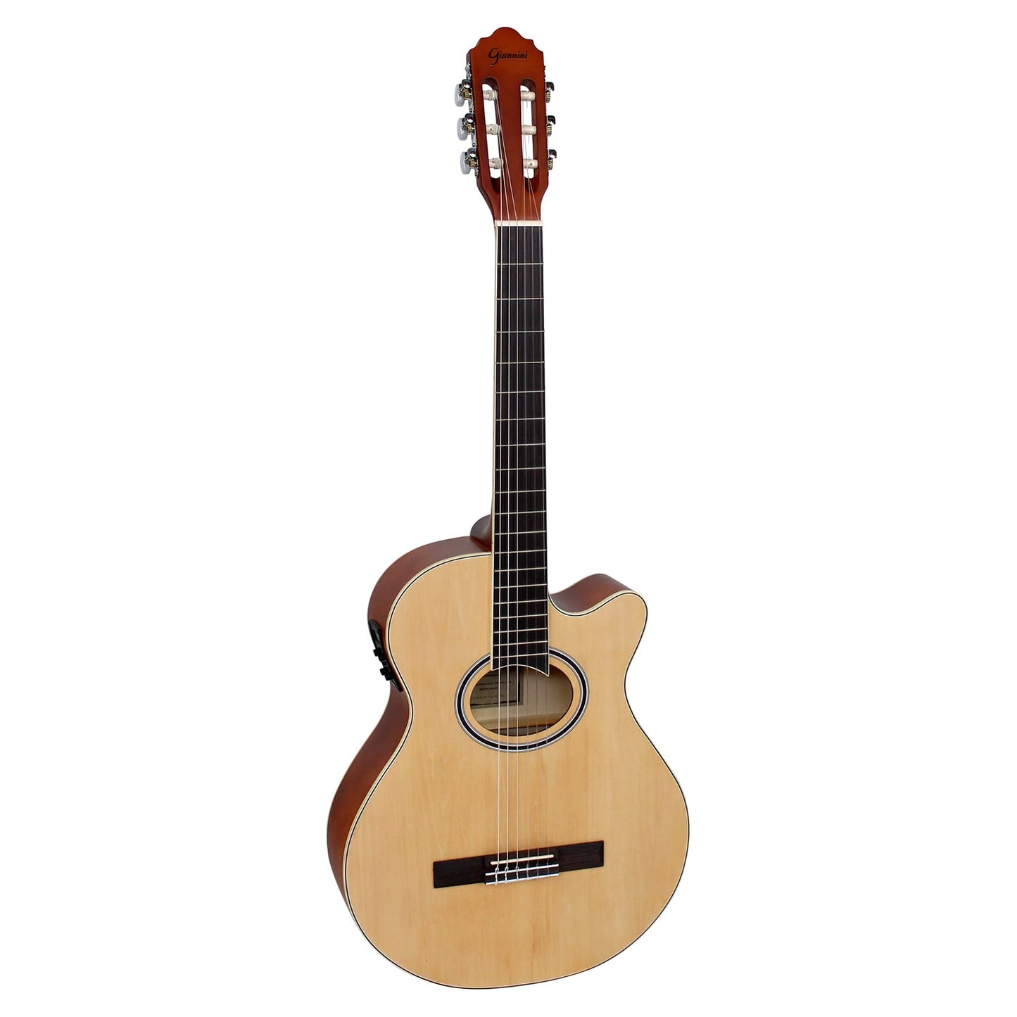 Violão Náilon Eletroacústico Giannini Performance GNF-1D CEQ Natural Satin (NS)