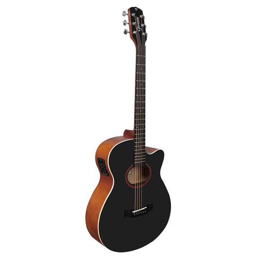 Violão Aço Eletroacústico Giannini Performance GSF-1D CEQ Color Top Black (CTBK)