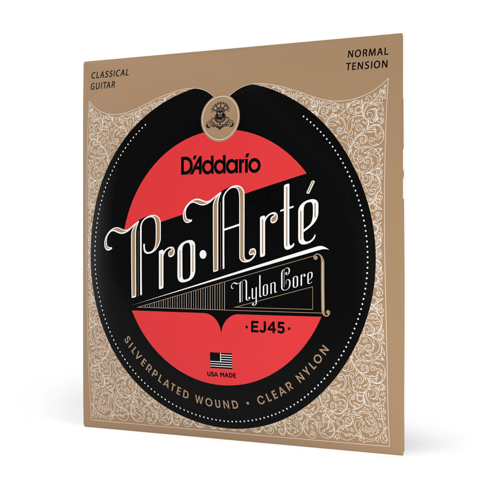 Encordoamento D'Addario Violão Náilon EJ45-N PRO ARTE