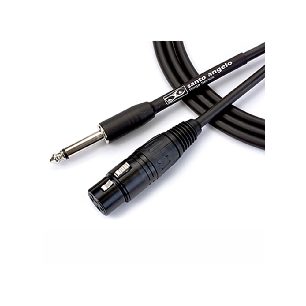 Cabo Santo Angelo Ninja P10/XLR Macho 10FT 3.05M